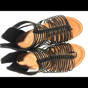 gladiator sandles, free with any purchase